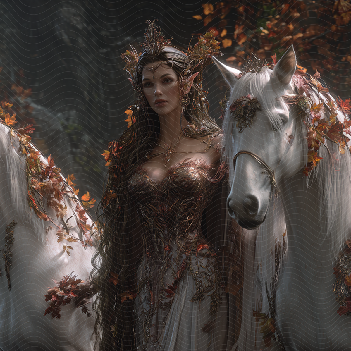 Elarindë – Mistress of the Autumn Veil