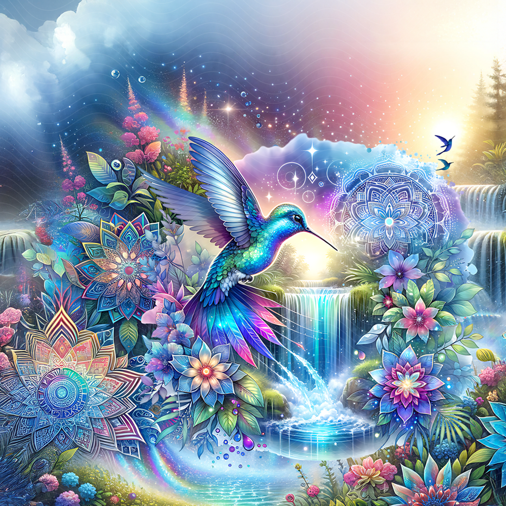 Zylaria – The Rainbow Garden Spirit