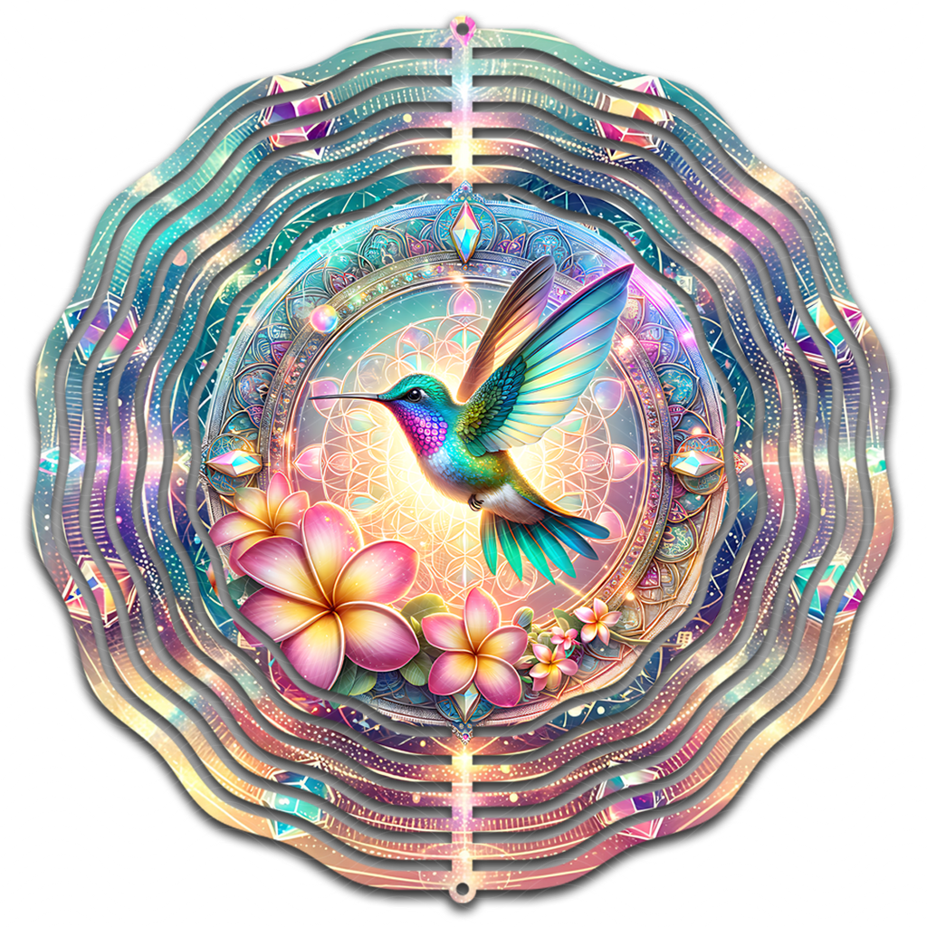 Celestial Hummingbird Mandala