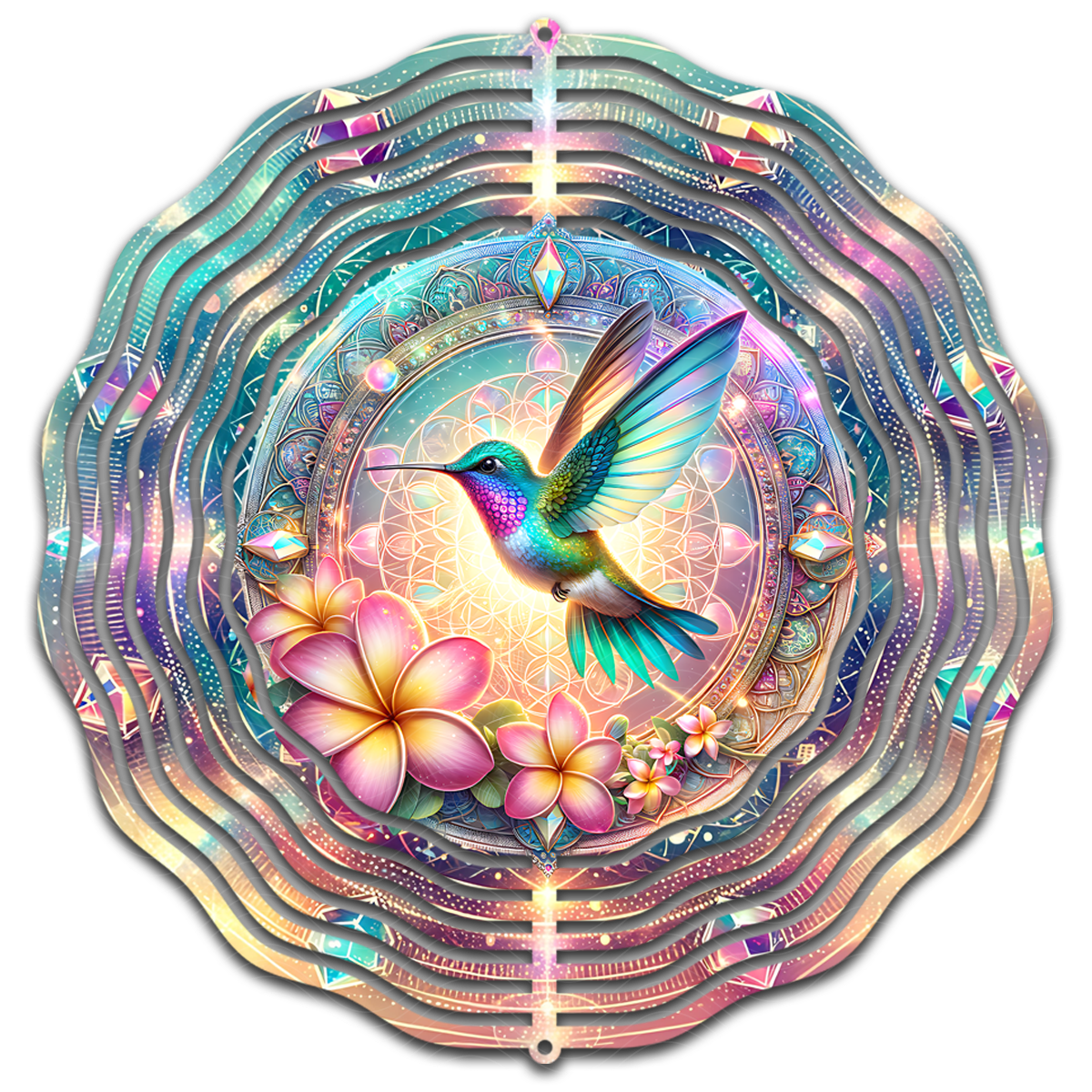 Celestial Hummingbird Mandala